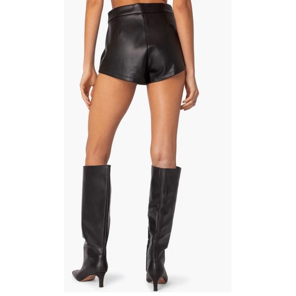 EDIKTED Ramona High Waist Faux Leather
Shorts EUC - Picture 4 of 11